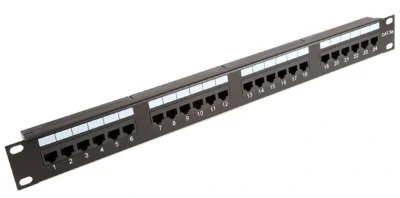 Dulap electric Patch-panel 24port cat 5e