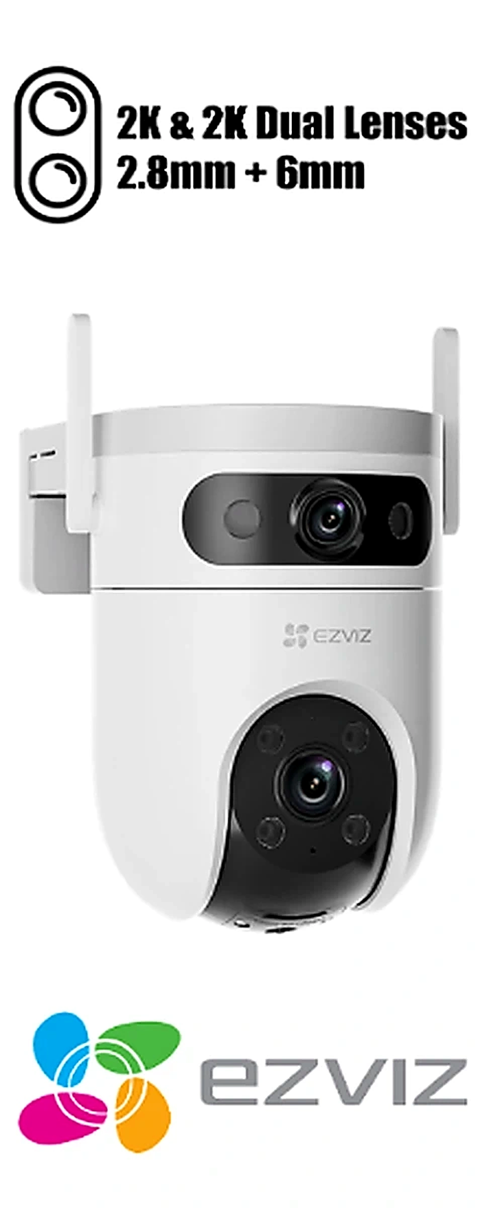 Cameră IP EZVIZ CS-H9c-R100-8H33WKFL (H9C 2K)